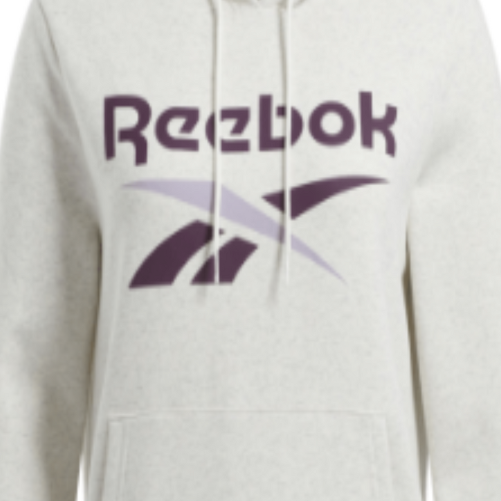 Women's Reebok Identity Big Logo Fleece Pullover Hoodie