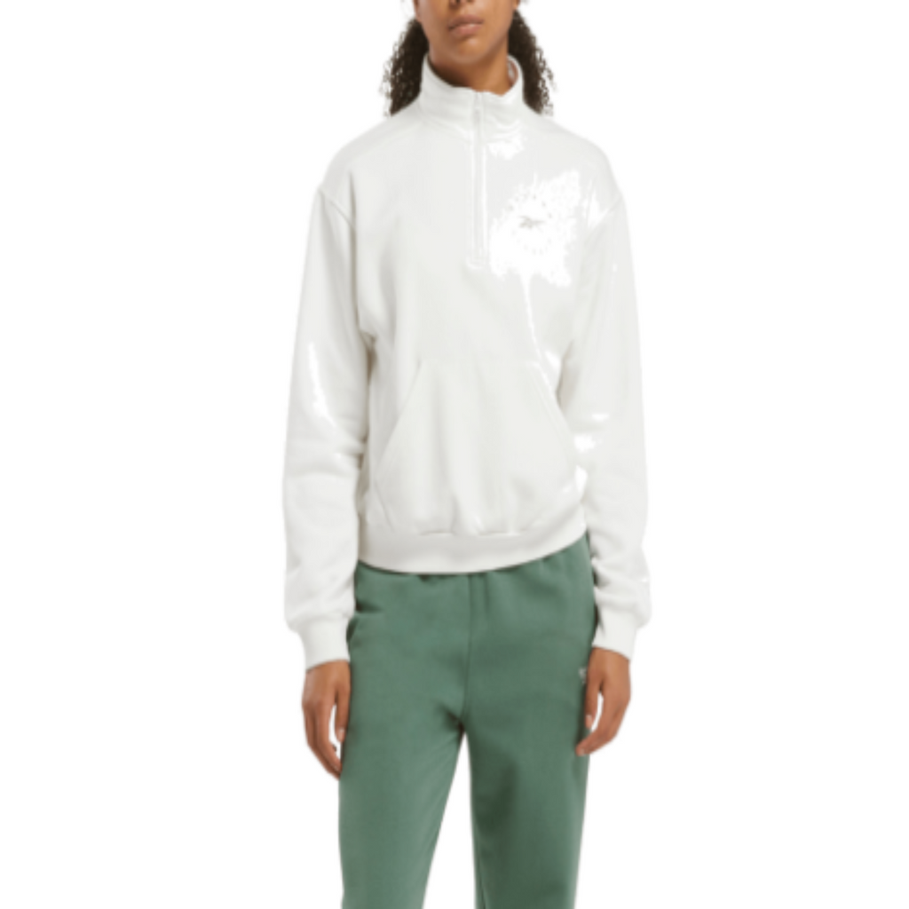 Women's Reebok Q3 IDE Fleece Midlayer Top