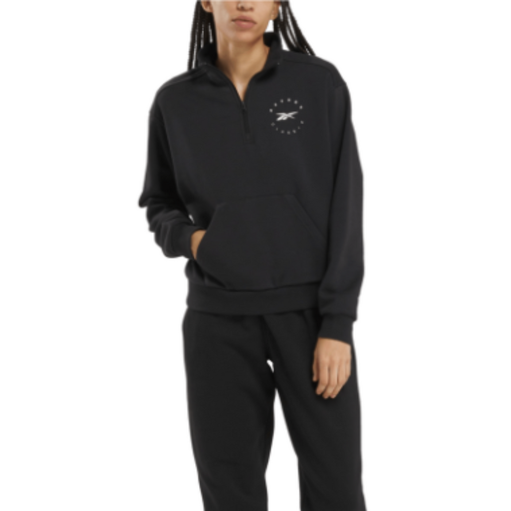 Women's Reebok Q3 IDE Fleece Midlayer Top