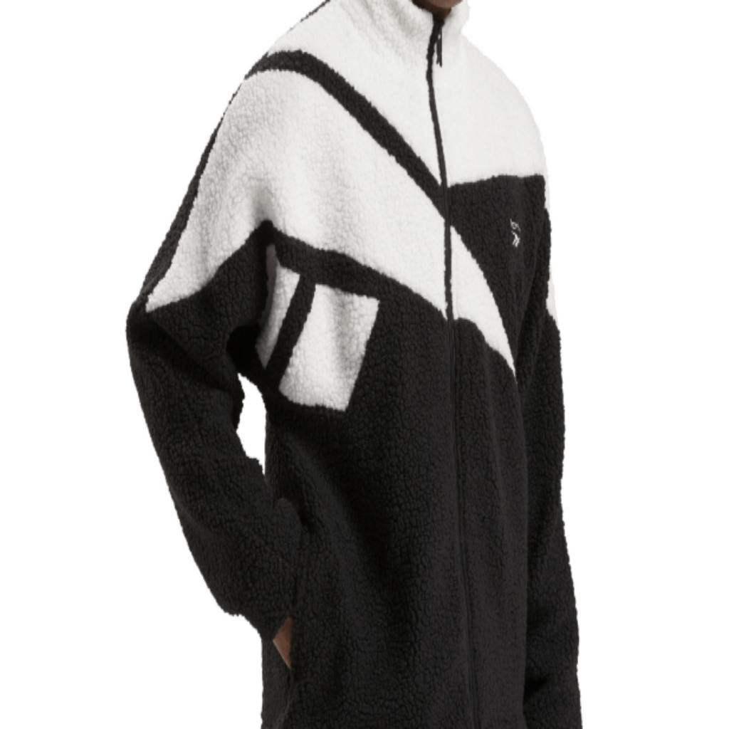 Men's Vector Icon High-Pile Fleece Jacket