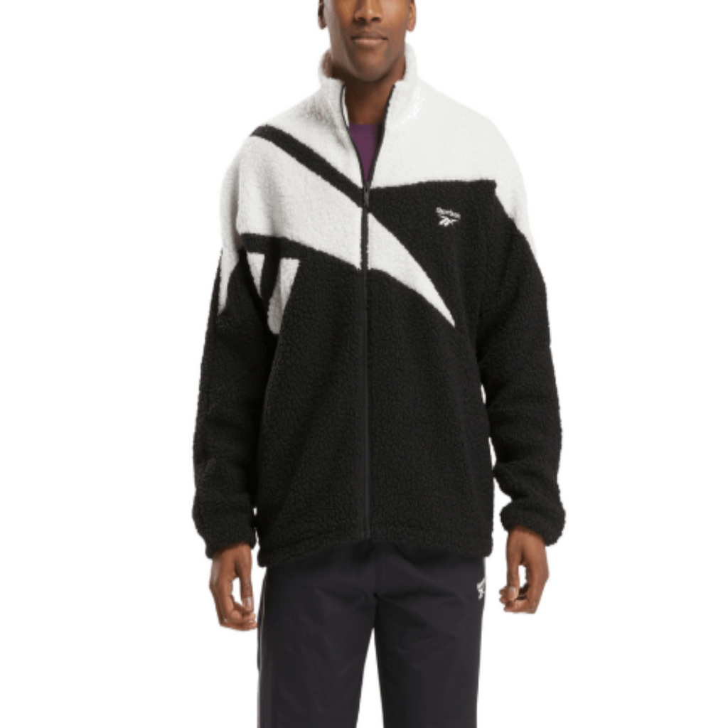 Men's Vector Icon High-Pile Fleece Jacket