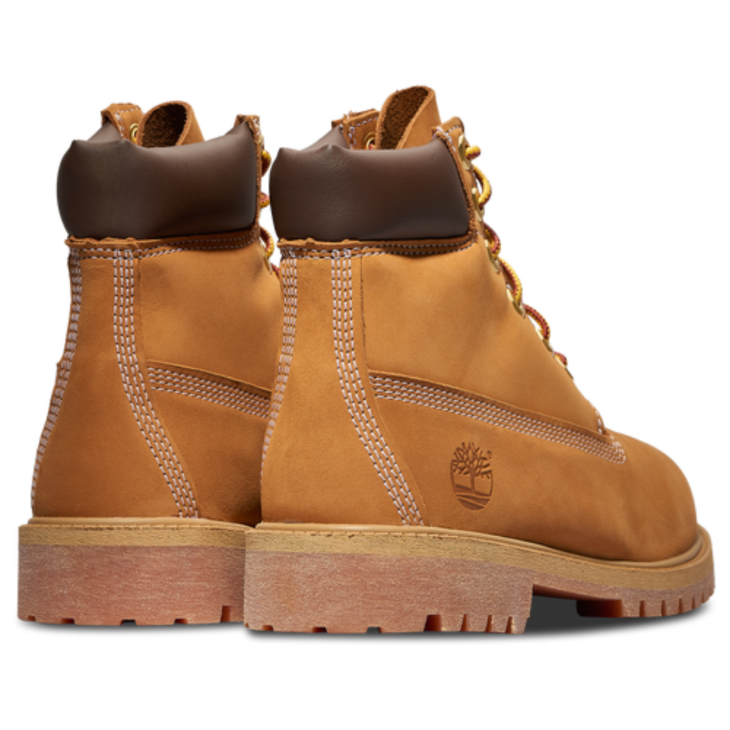 Big Kids' Timberland 6-Inch Premium Waterproof Boots "Wheat"