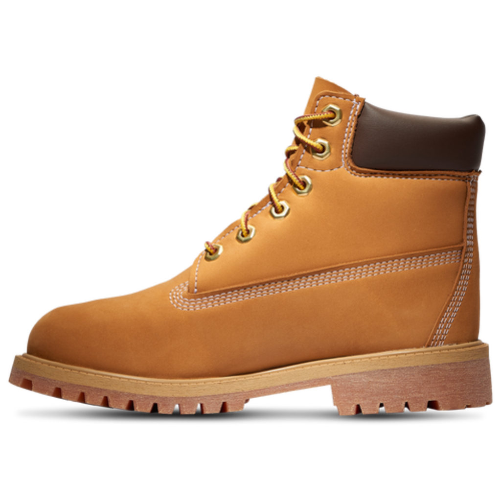 Big Kids' Timberland 6-Inch Premium Waterproof Boots "Wheat"