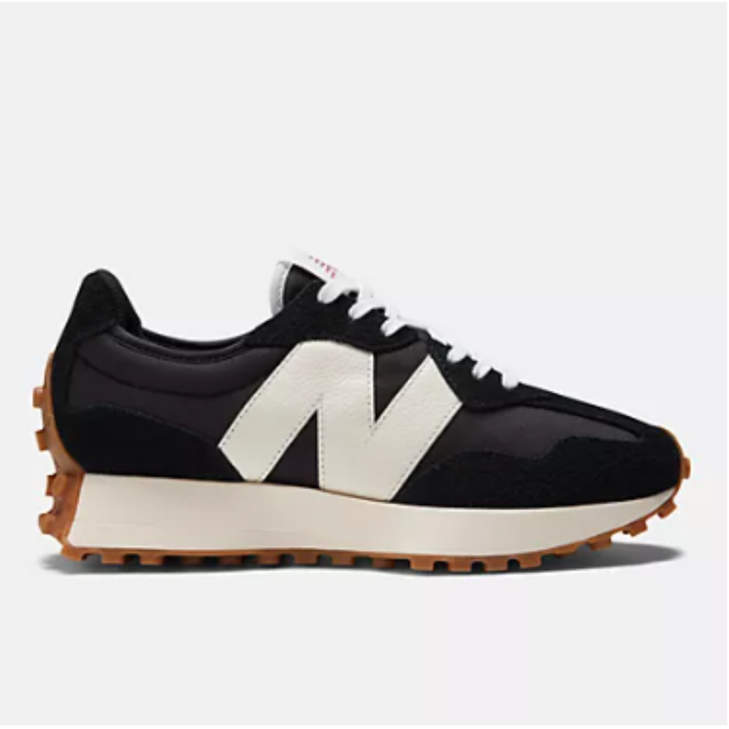 Women's 327 New Balance "Black White Gum"