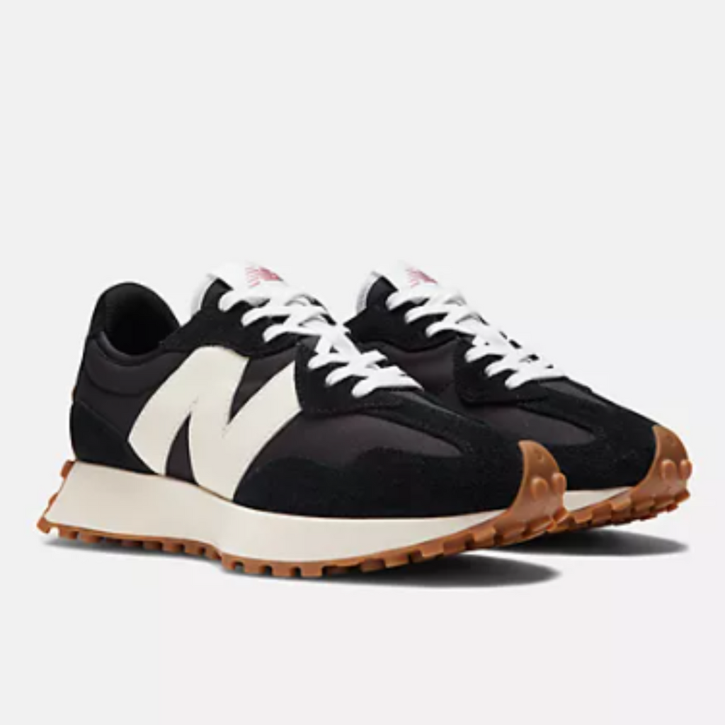 Women's 327 New Balance "Black White Gum"