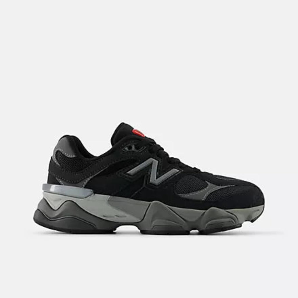 Big Kids' 9060 New Balance "Black Gray"