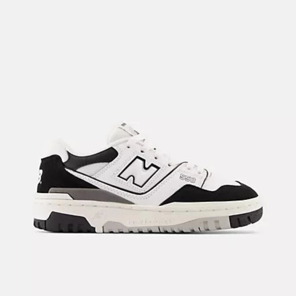 Big Kids' 550 New Balance "White Black Rain Cloud"