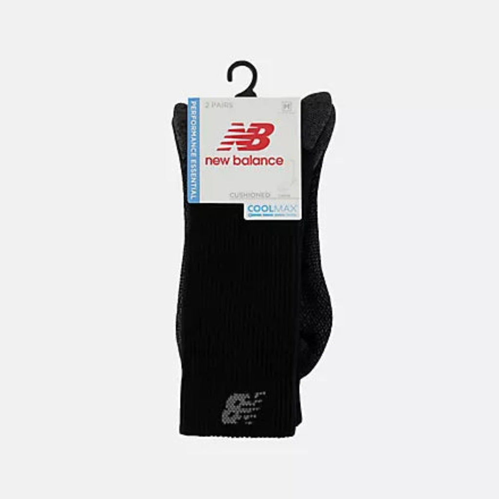 New Balance Coolmax Crew Socks 2 Pack (Unisex)