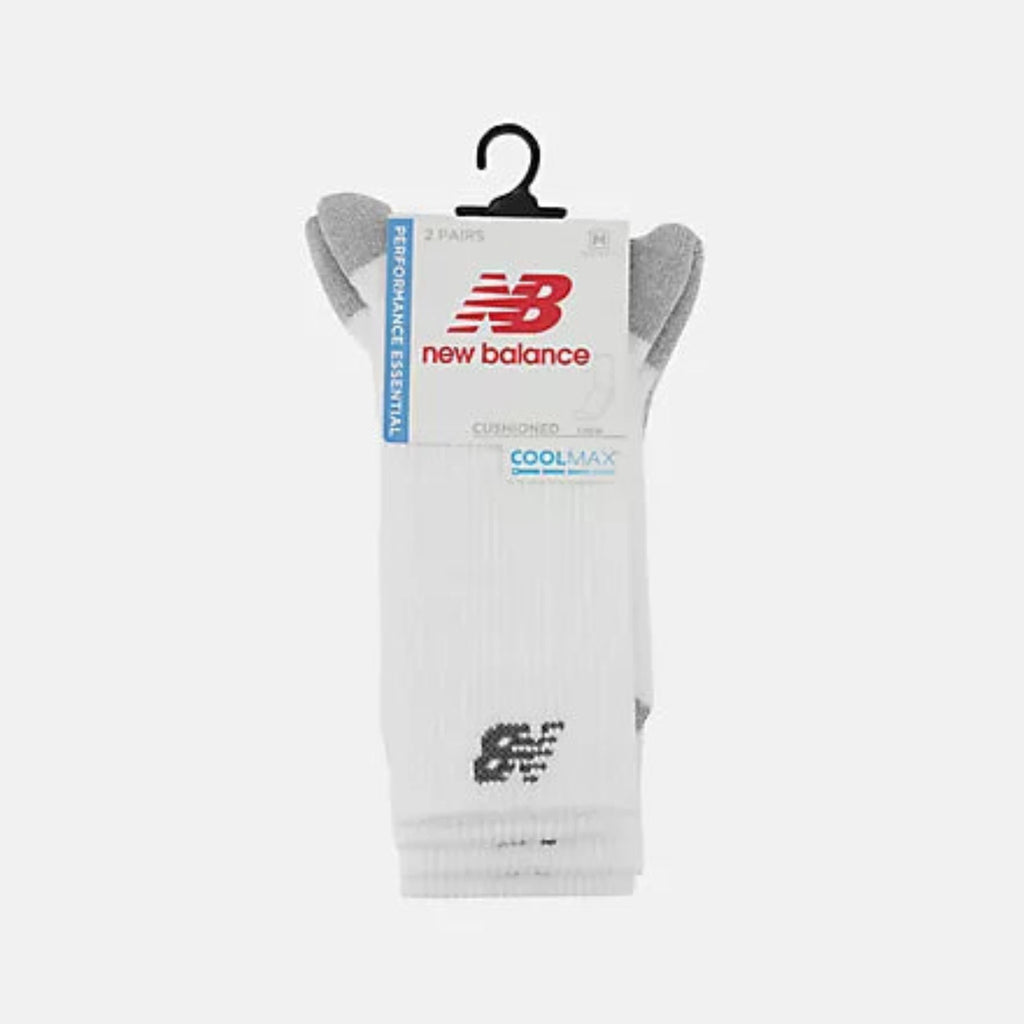 New Balance Coolmax Crew Socks 2 Pack (Unisex)