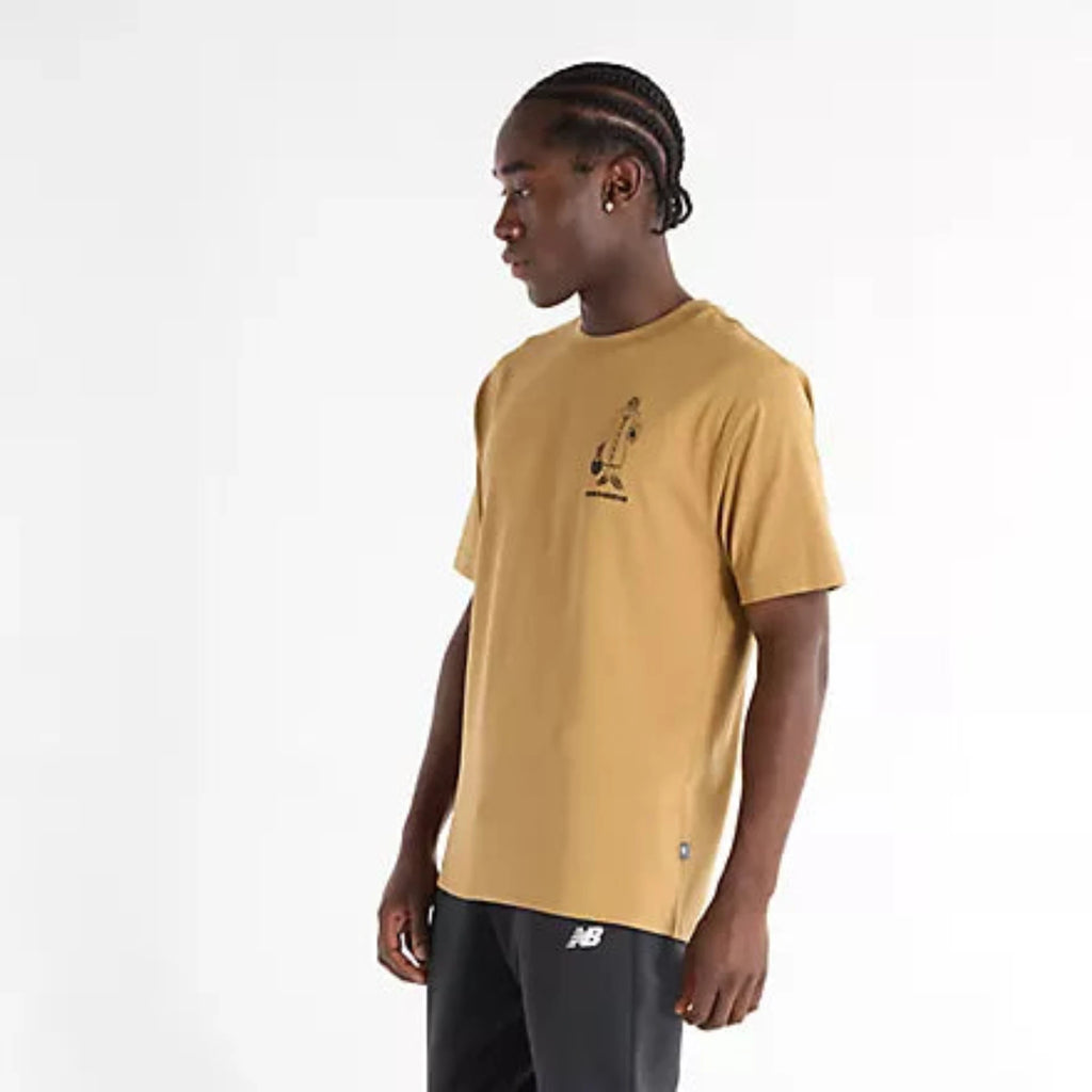 Men's New Balance Athletics Relaxed Grandma T-Shirt "Brown"