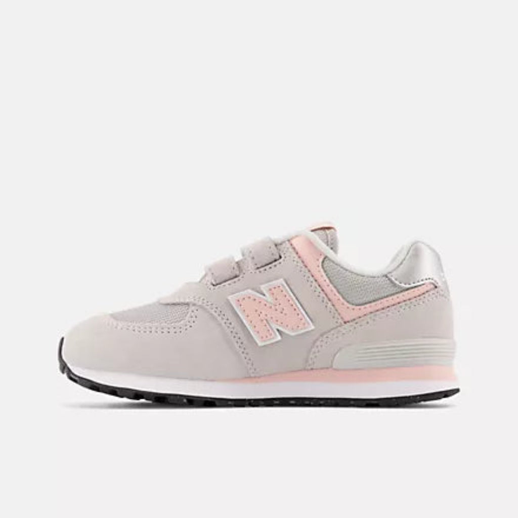 Little Kids' New Balance 574 Core Hook & Loop "Core Rain Cloud Pink Haze"