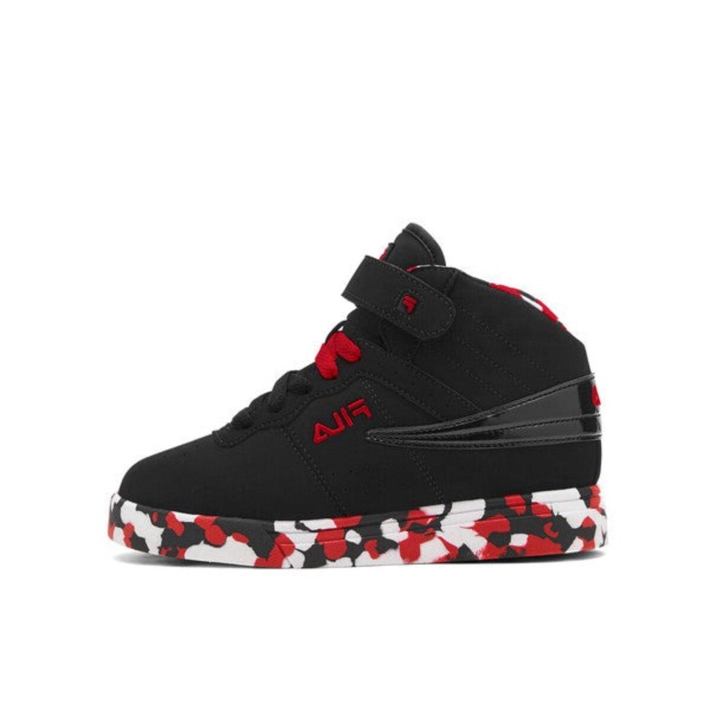 Kid's Fila VULC 13 Mashup "Red Black/White Camo" (Unisex)