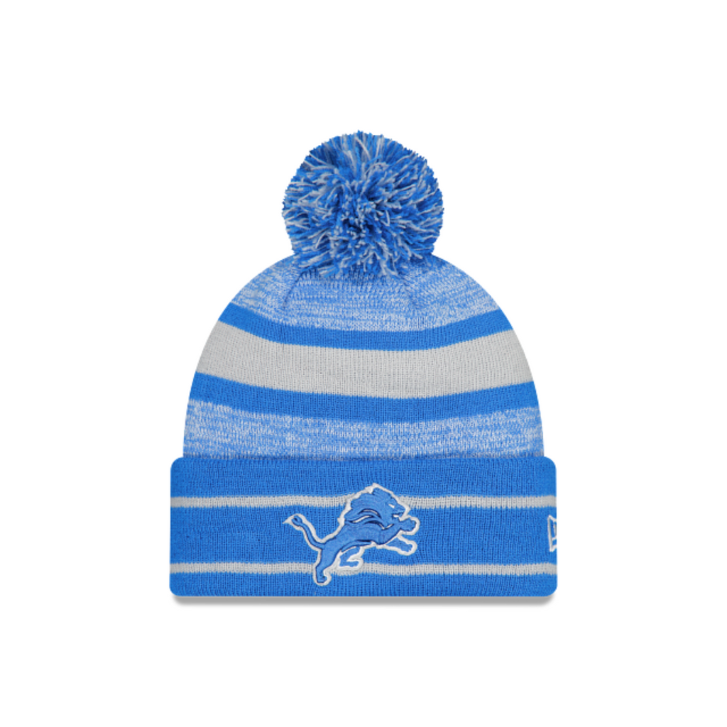 New Era Detroit Lions Cuffed Pom Kint "Unisex"