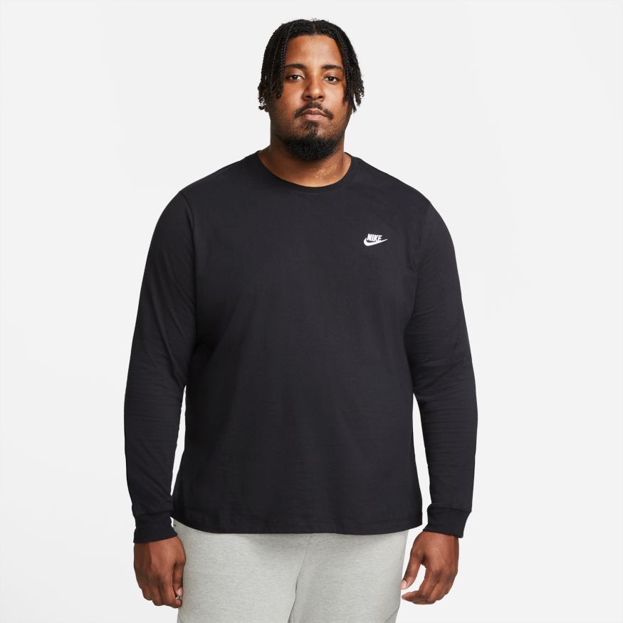 Men's Nike Sportswear Club Long-Sleeve T-Shirt