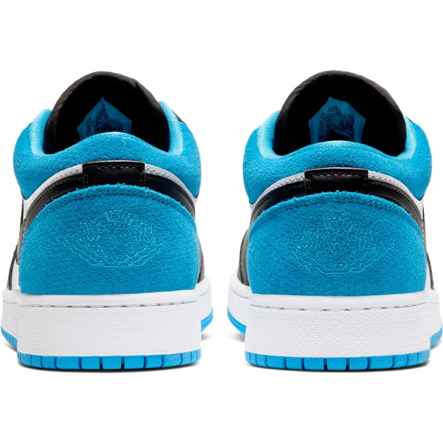 Big Kids' Air Jordan 1 Low SE "Laser Blue"