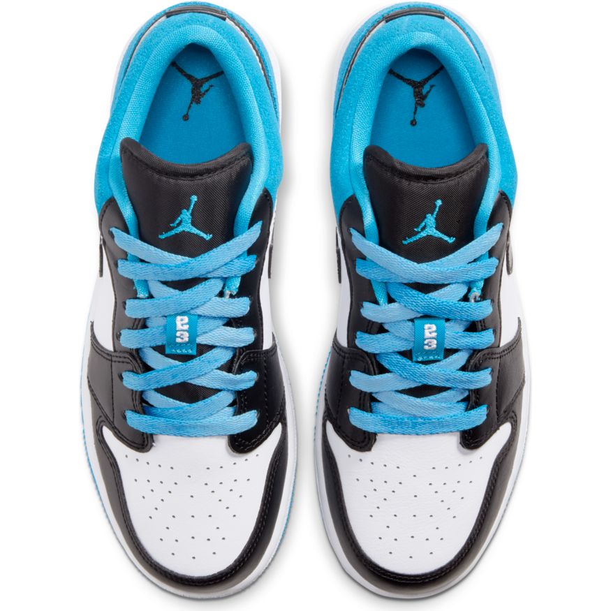 Big Kids' Air Jordan 1 Low SE "Laser Blue"