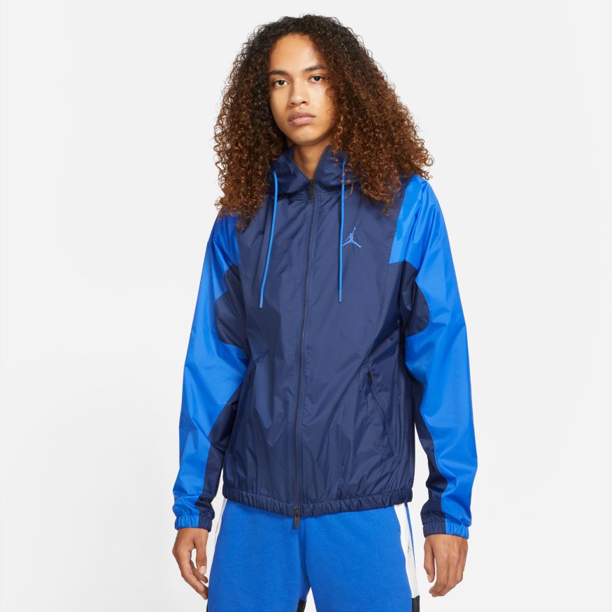 Jordan windbreaker clearance blue