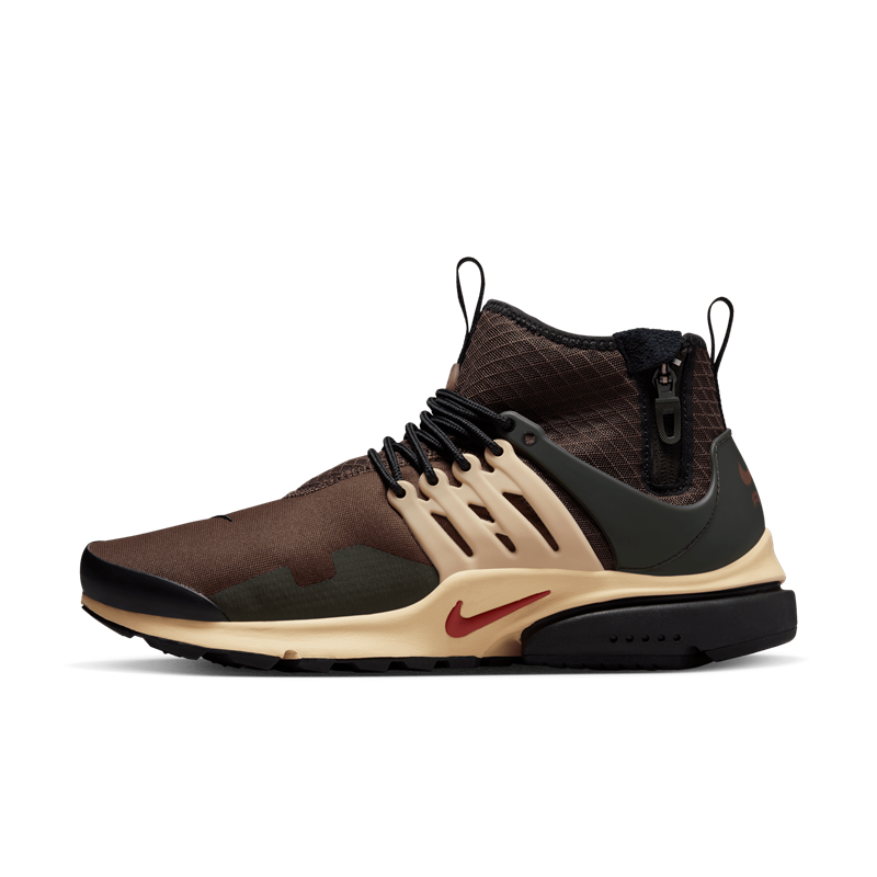 Men's Nike Air Presto Mid Utility "Sesame Sequoia Canyon Rust"