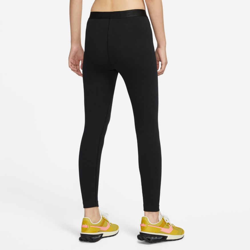 Nike Air Ribbed black high waisted leggings