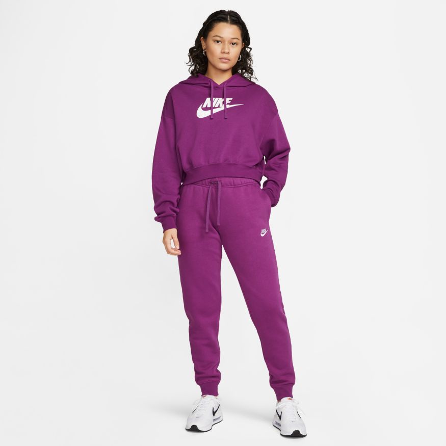 Nike Sportswear Essentials Purple Fleece Sweatpants BV4089-507 Women's Szs  M-XXL 