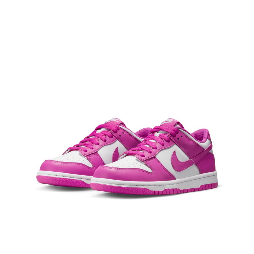 Big Kids' Nike Dunk Low "Active Fuchsia"