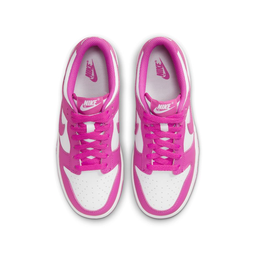 Big Kids' Nike Dunk Low "Active Fuchsia"