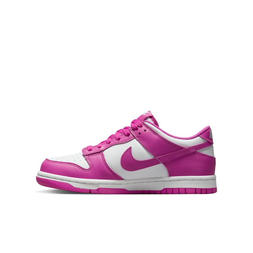 Big Kids' Nike Dunk Low "Active Fuchsia"