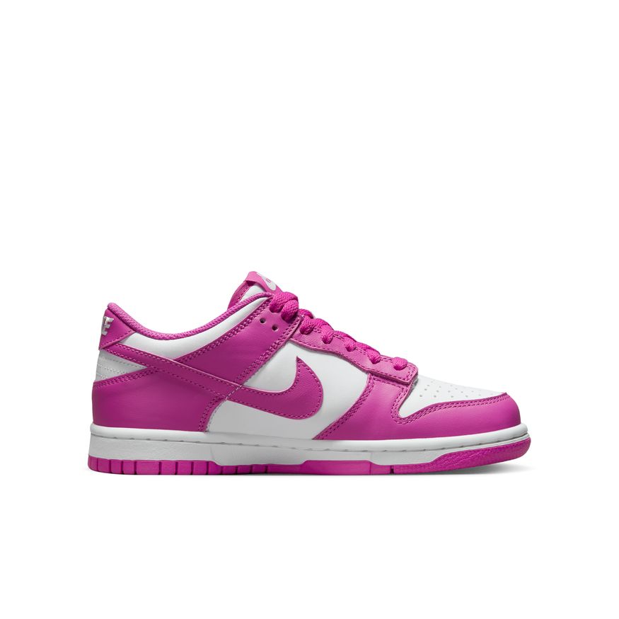 Big Kids' Nike Dunk Low "Active Fuchsia"