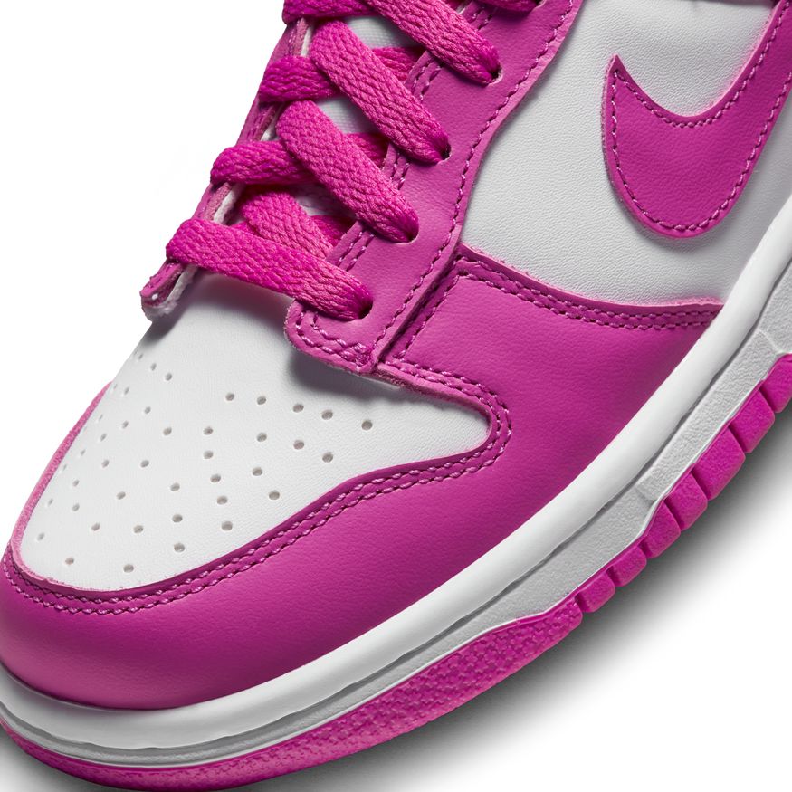 Big Kids' Nike Dunk Low "Active Fuchsia"