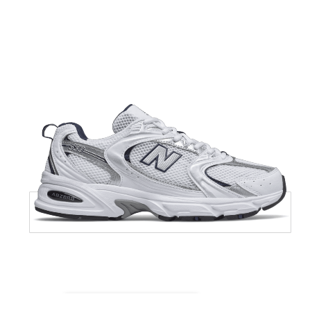 Men's 530 New Balance "White Silver Navy"